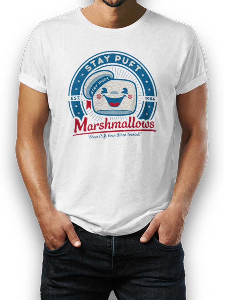 Ghostbusters Marshmallows T-Shirt bianco L