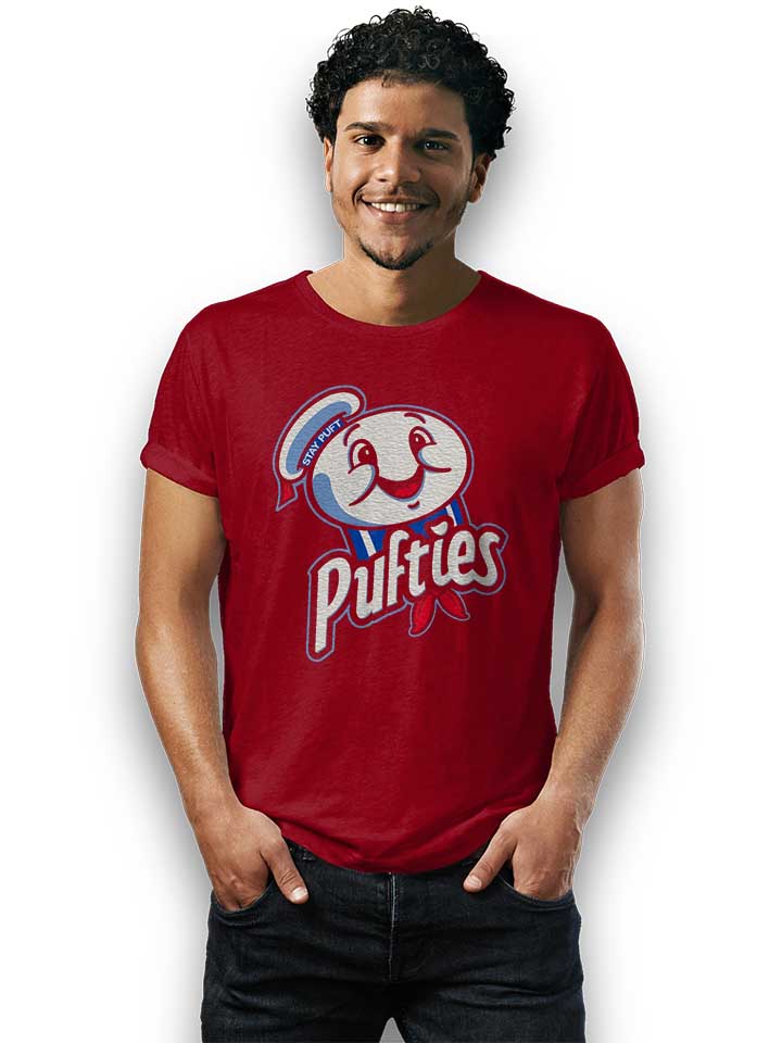 ghostbusters-pufties-t-shirt bordeaux 2