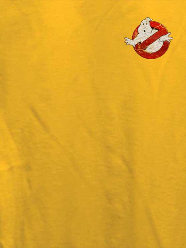 ghostbusters-vintage-chest-print-damen-t-shirt gelb 4