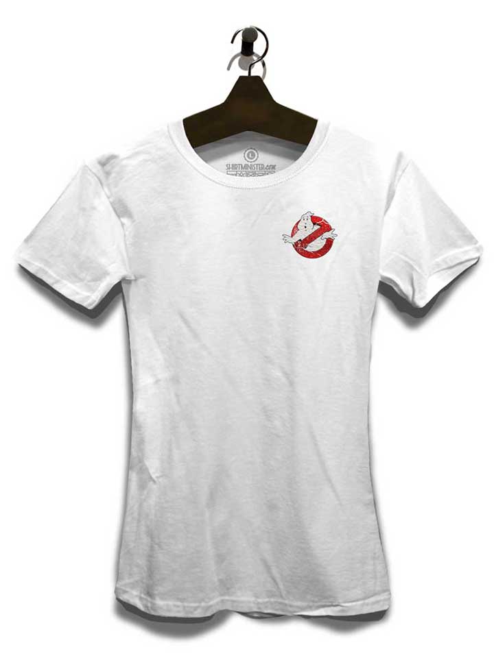 ghostbusters-vintage-chest-print-damen-t-shirt weiss 3