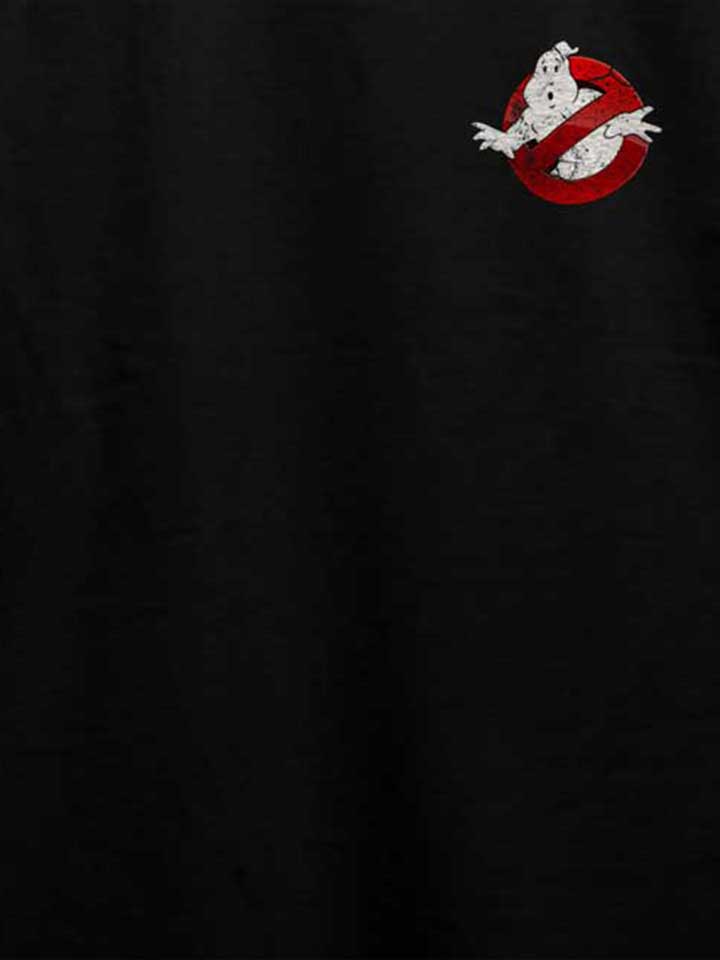 ghostbusters-vintage-chest-print-t-shirt schwarz 4