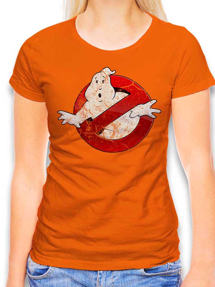 ghostbusters-vintage-damen-t-shirt orange 1