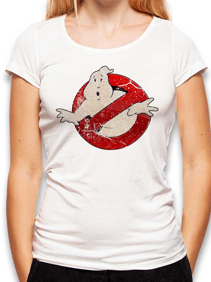 Ghostbusters Vintage T-Shirt Femme blanc L