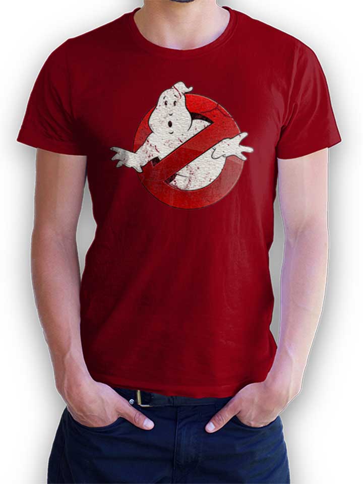 Ghostbusters Vintage T-Shirt bordeaux L