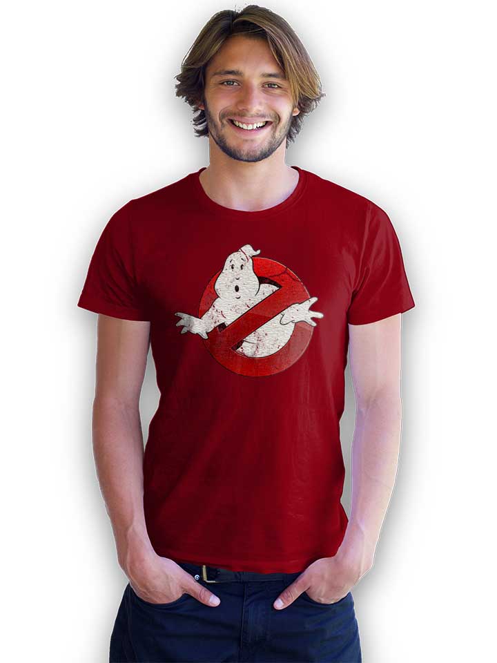ghostbusters-vintage-t-shirt bordeaux 2