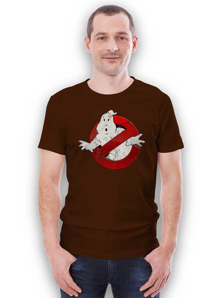 ghostbusters-vintage-t-shirt braun 2