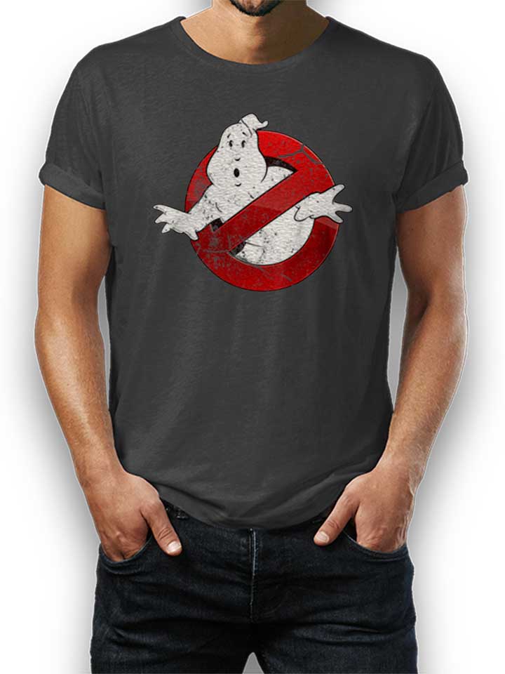 Ghostbusters Vintage Camiseta gris-oscuro L