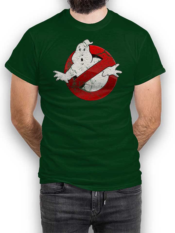 ghostbusters-vintage-t-shirt dunkelgruen 1