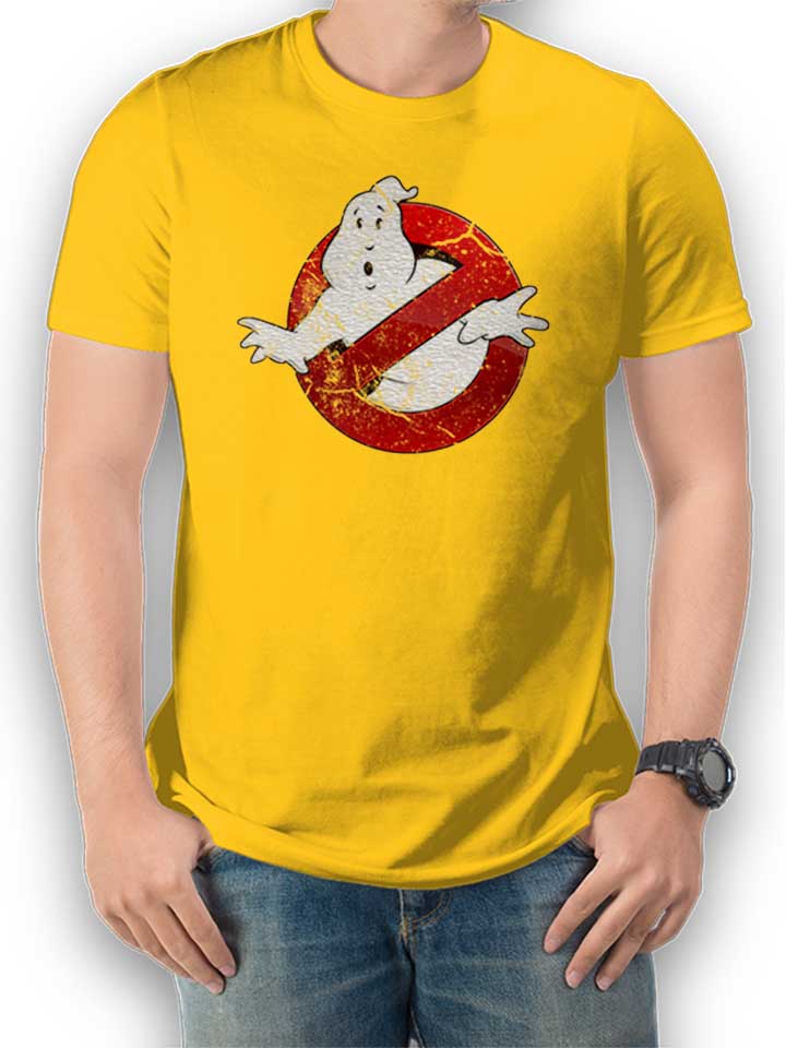 Ghostbusters Vintage T-Shirt yellow L