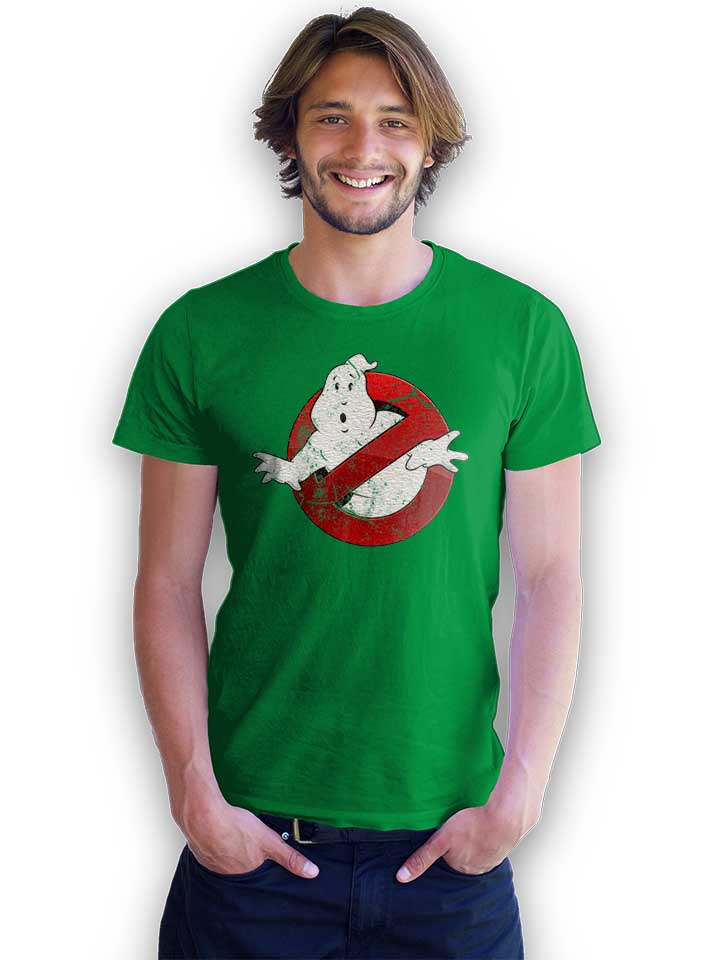 ghostbusters-vintage-t-shirt gruen 2