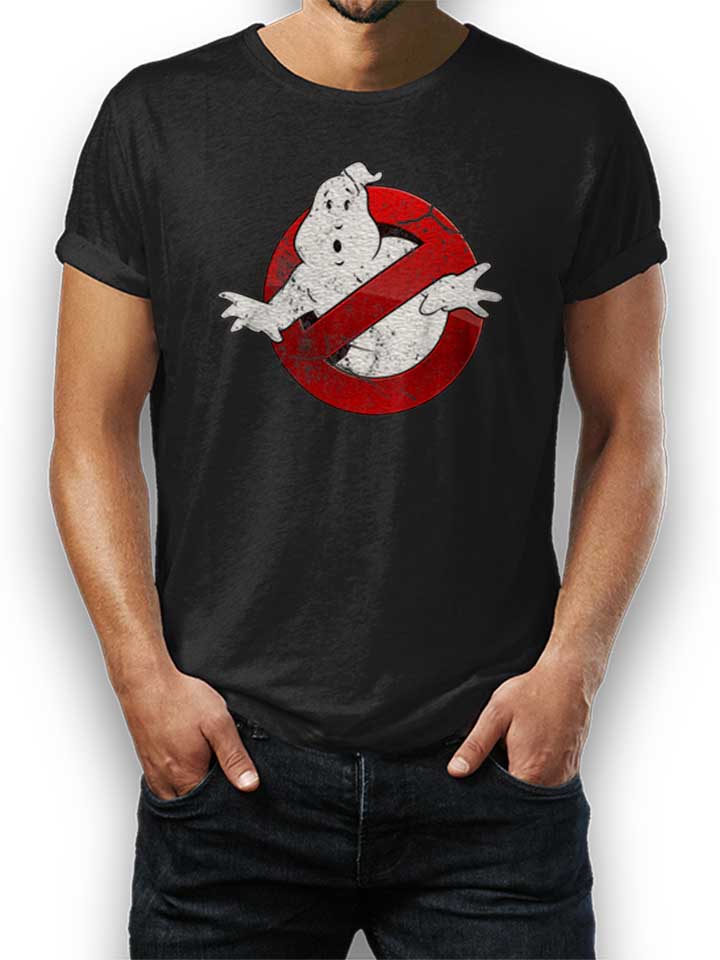 ghostbusters-vintage-t-shirt schwarz 1