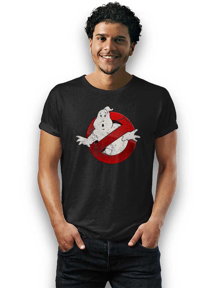 ghostbusters-vintage-t-shirt schwarz 2