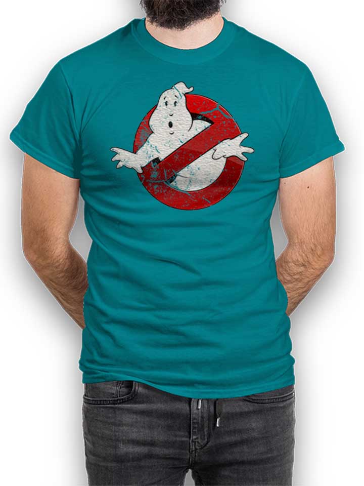 ghostbusters-vintage-t-shirt tuerkis 1