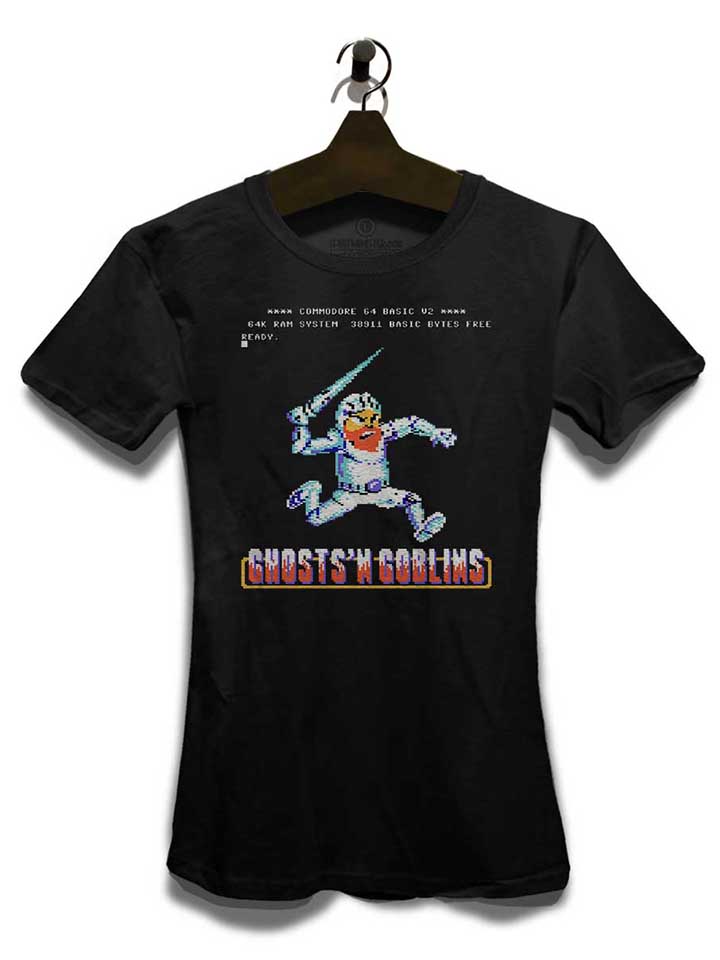 ghosts-n-goblins-damen-t-shirt schwarz 3