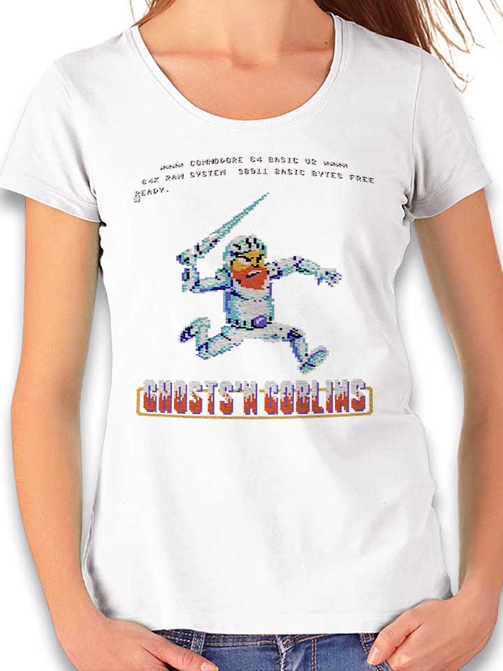 ghosts-n-goblins-damen-t-shirt weiss 1