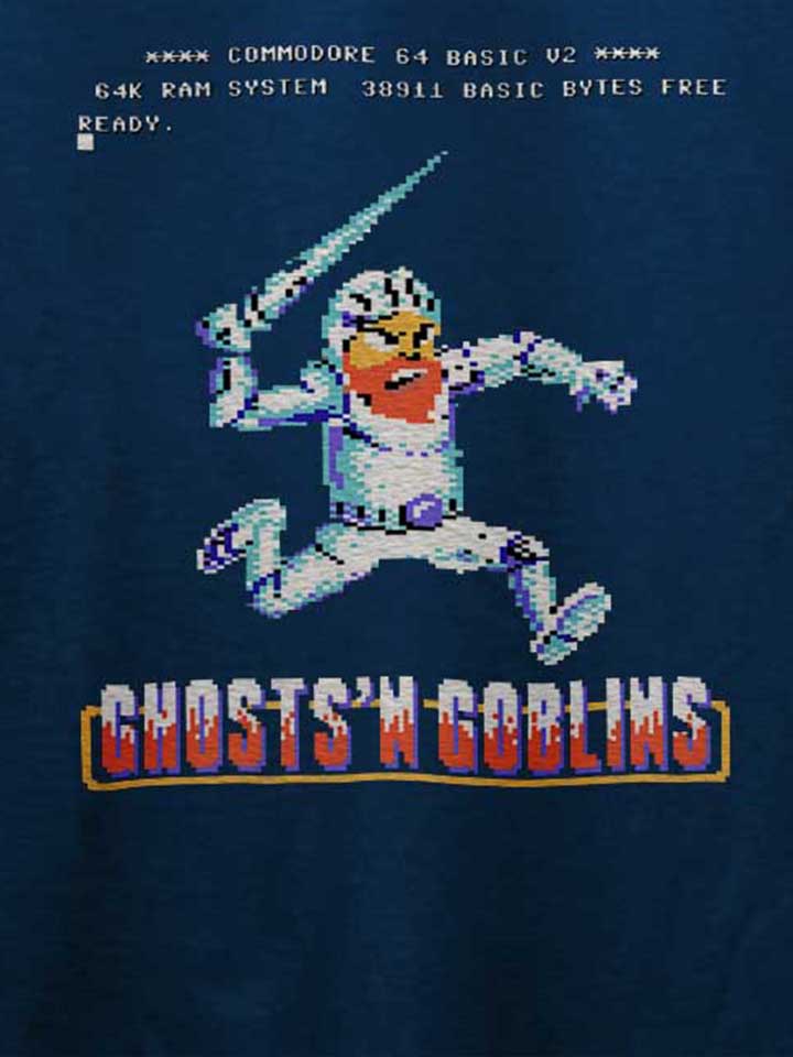 ghosts-n-goblins-t-shirt dunkelblau 4