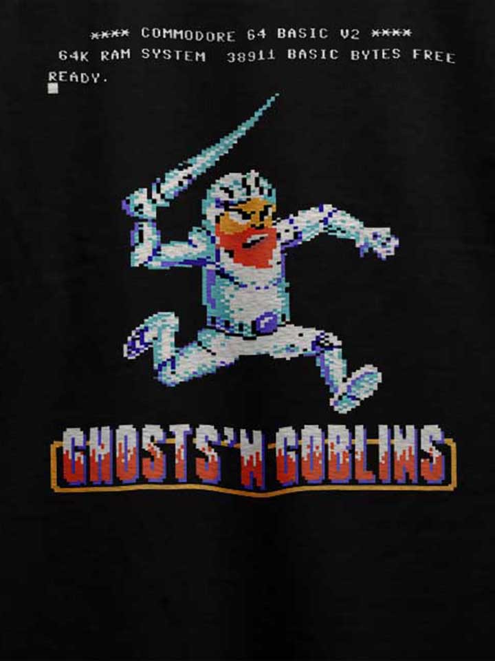 ghosts-n-goblins-t-shirt schwarz 4