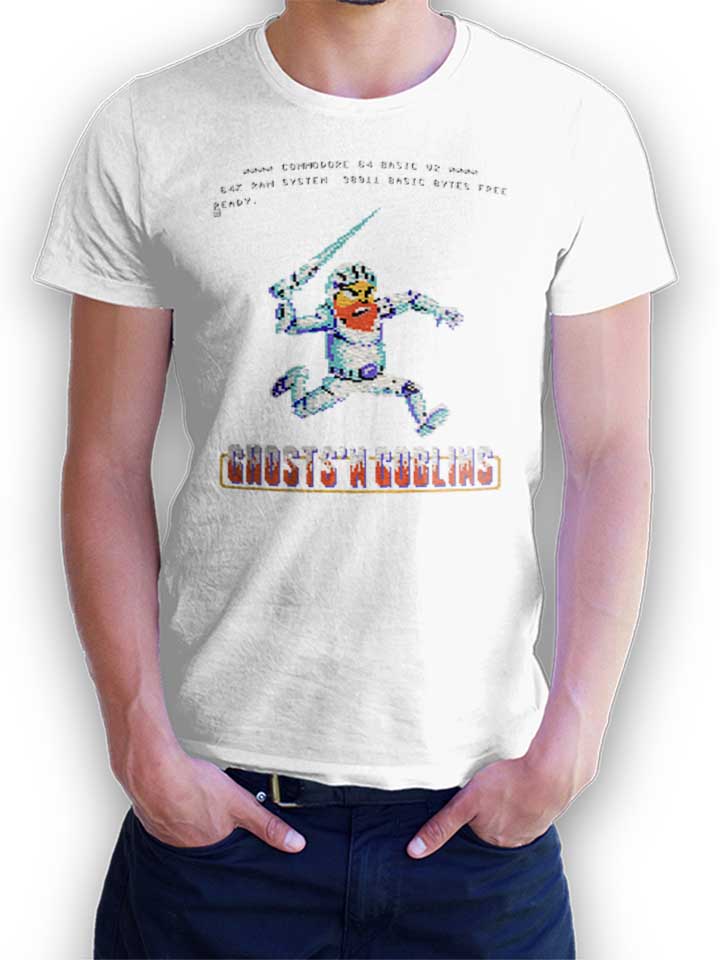 ghosts-n-goblins-t-shirt weiss 1