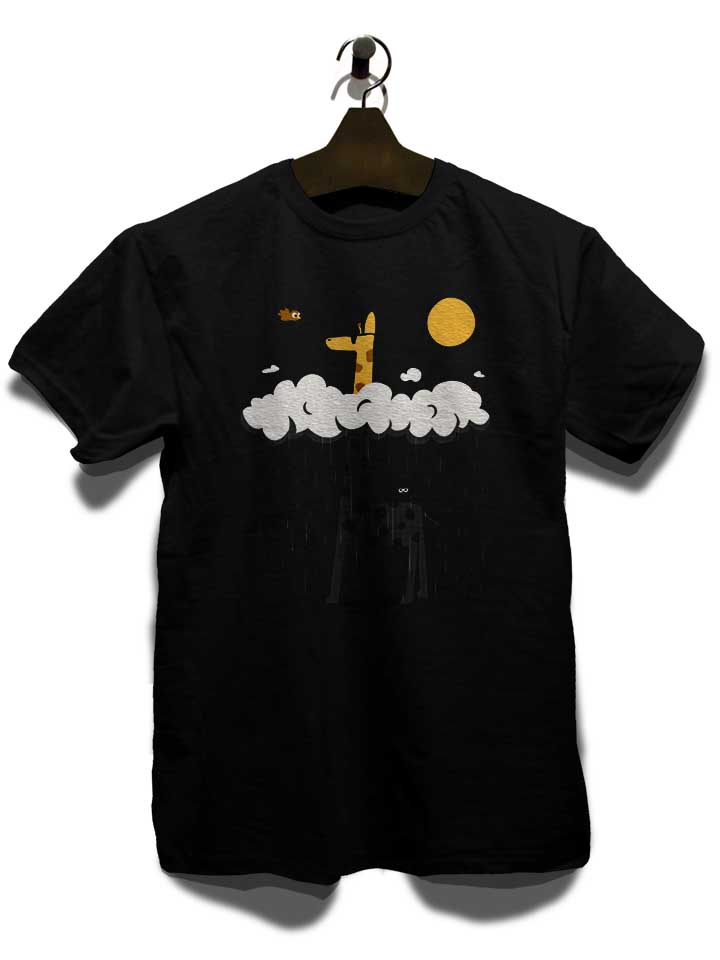 giraffe-in-summer-t-shirt schwarz 3