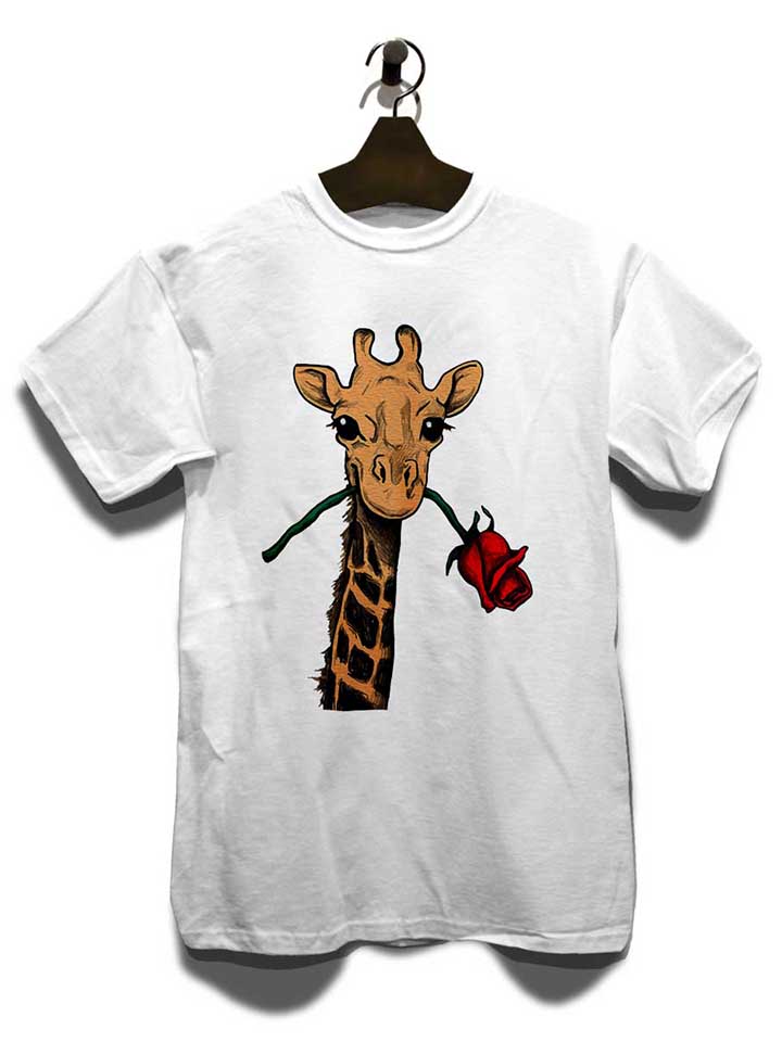 giraffe-rose-t-shirt weiss 3