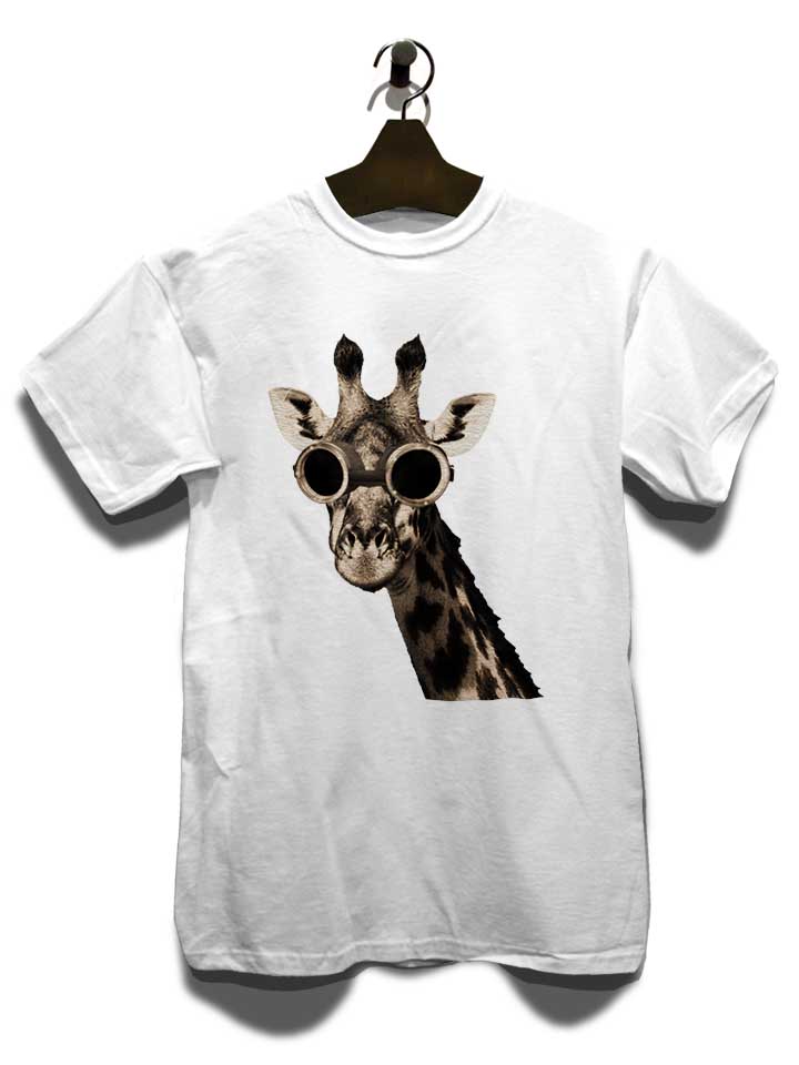 giraffe-with-sunglas-t-shirt weiss 3