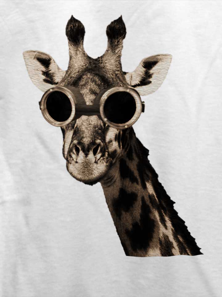 giraffe-with-sunglas-t-shirt weiss 4