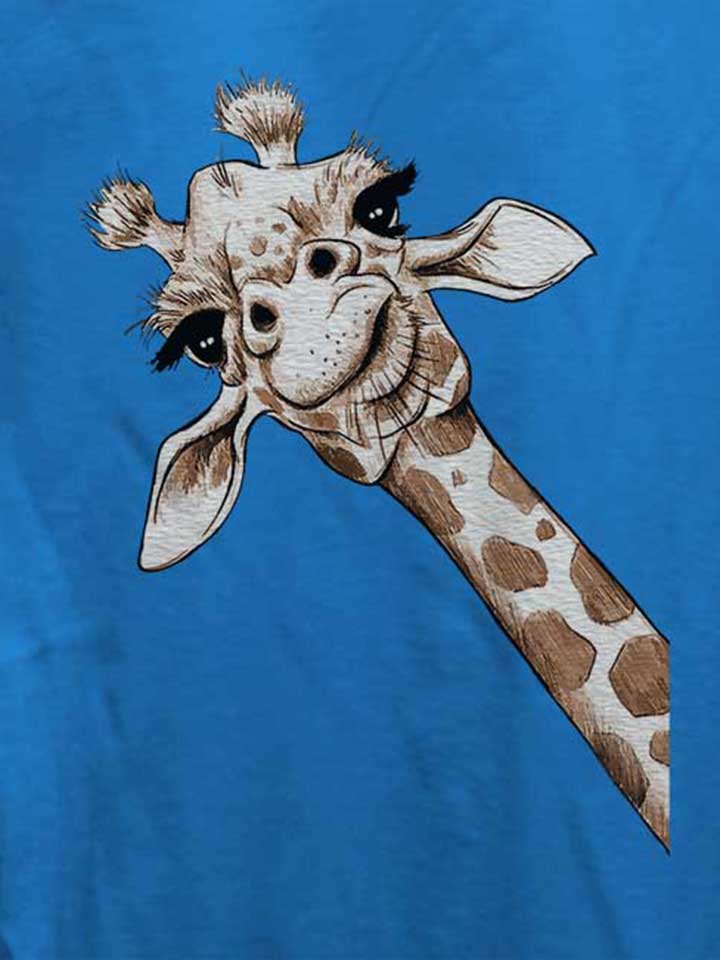 giraffe-damen-t-shirt royal 4