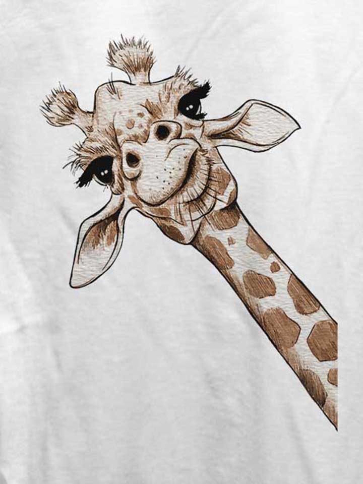 giraffe-damen-t-shirt weiss 4