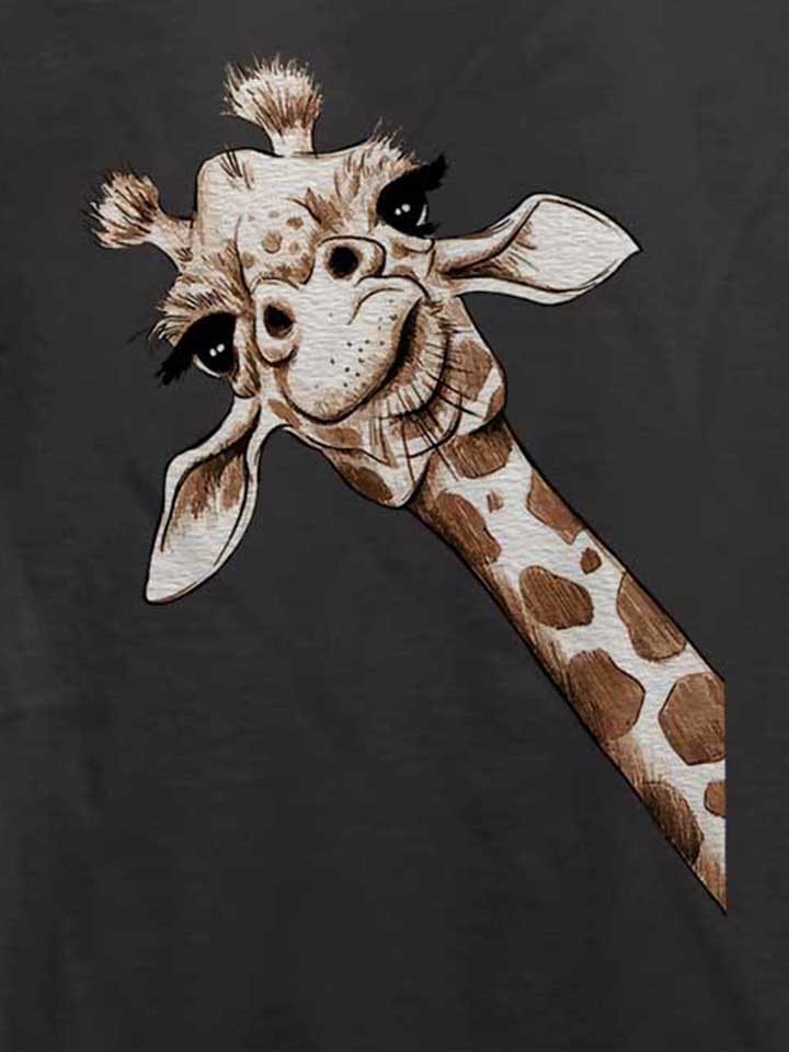 giraffe-t-shirt dunkelgrau 4