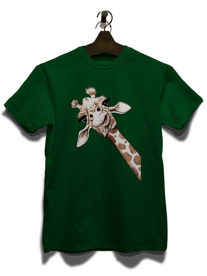 giraffe-t-shirt dunkelgruen 3