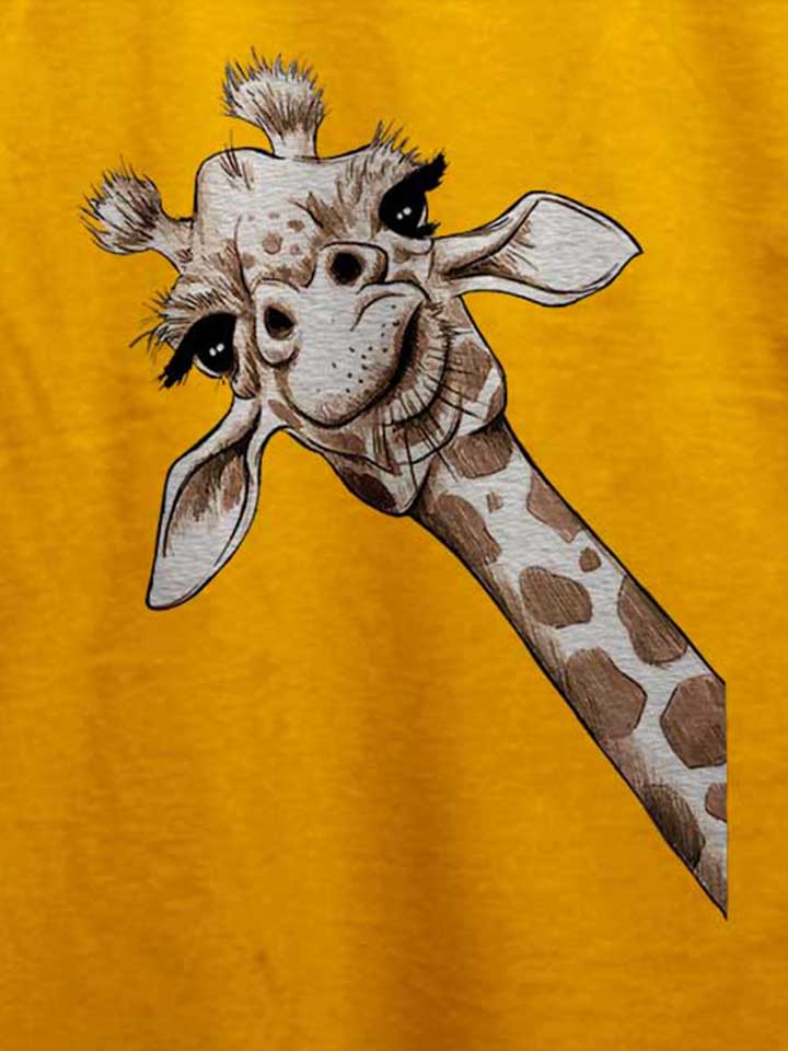 giraffe-t-shirt gelb 4