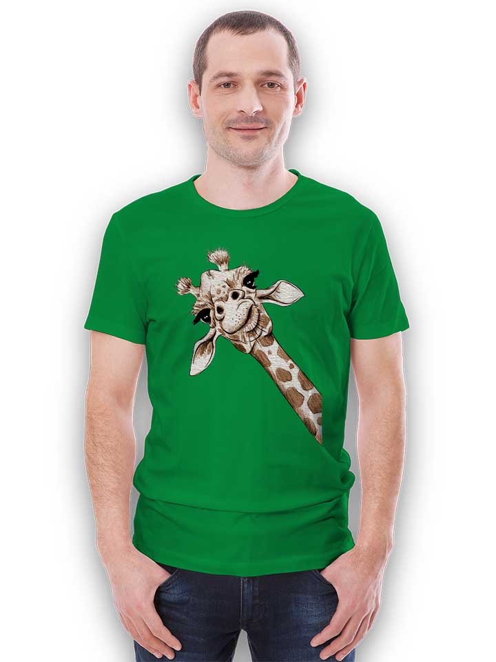 giraffe-t-shirt gruen 2