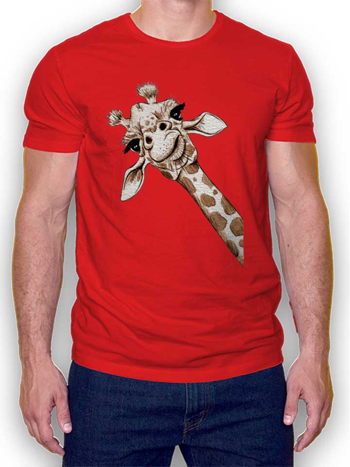giraffe-t-shirt rot 1