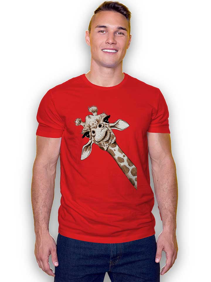 giraffe-t-shirt rot 2