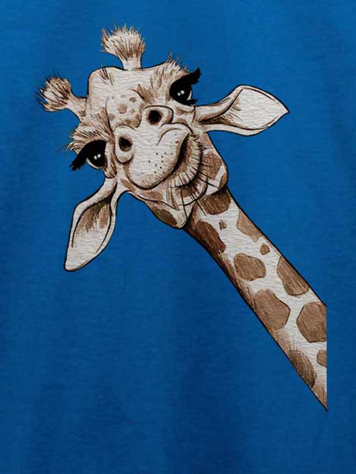 giraffe-t-shirt royal 4