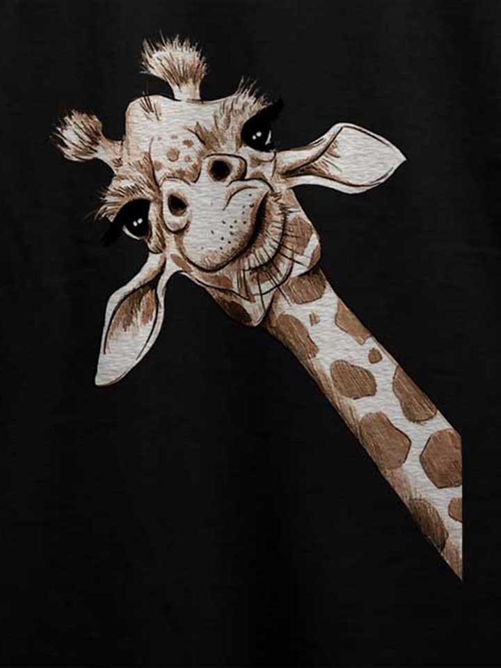 giraffe-t-shirt schwarz 4