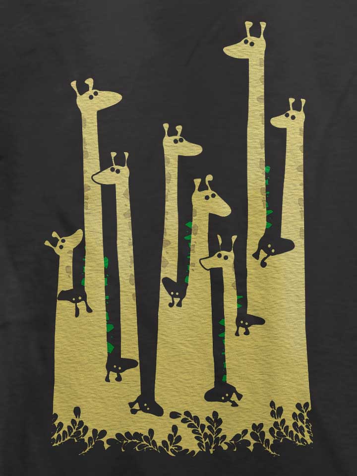 giraffes-t-shirt dunkelgrau 4