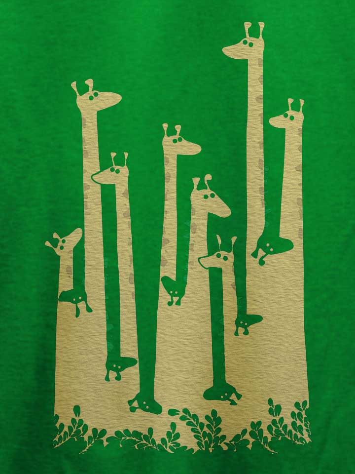 giraffes-t-shirt gruen 4