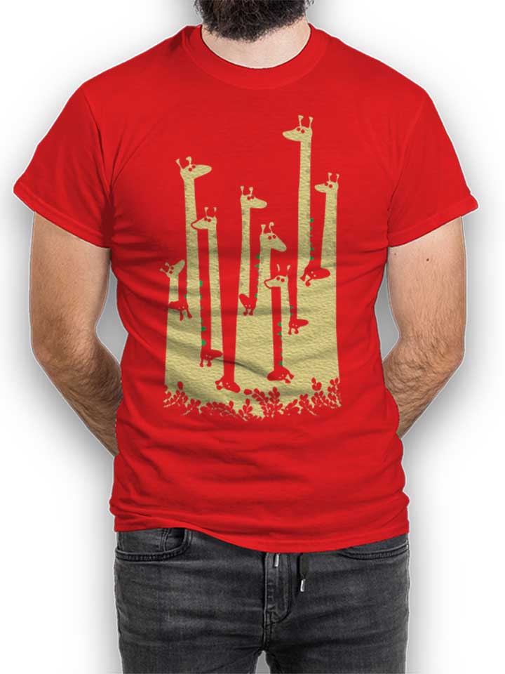 giraffes-t-shirt rot 1