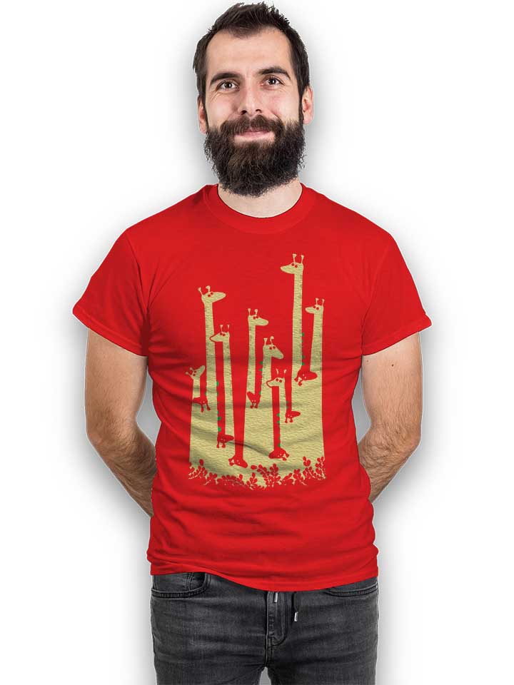 giraffes-t-shirt rot 2