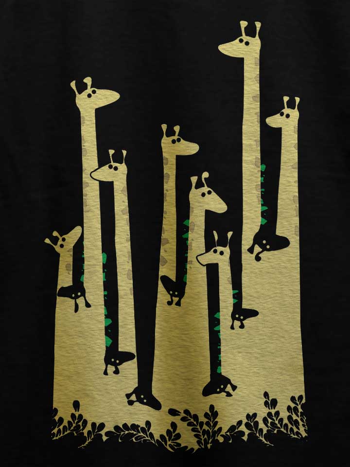 giraffes-t-shirt schwarz 4