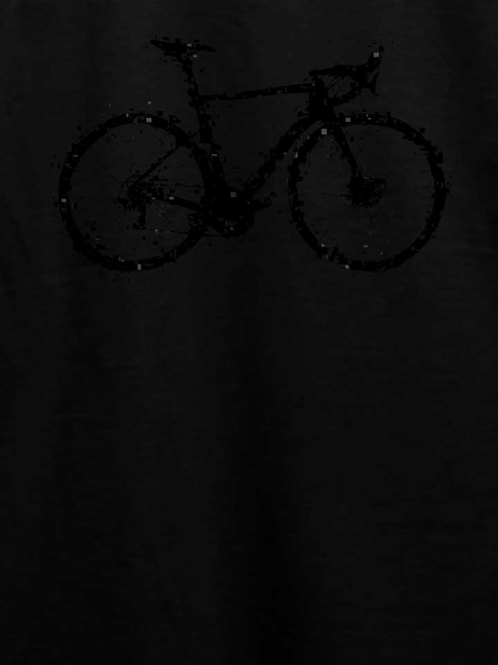glitchy-bike-t-shirt schwarz 4