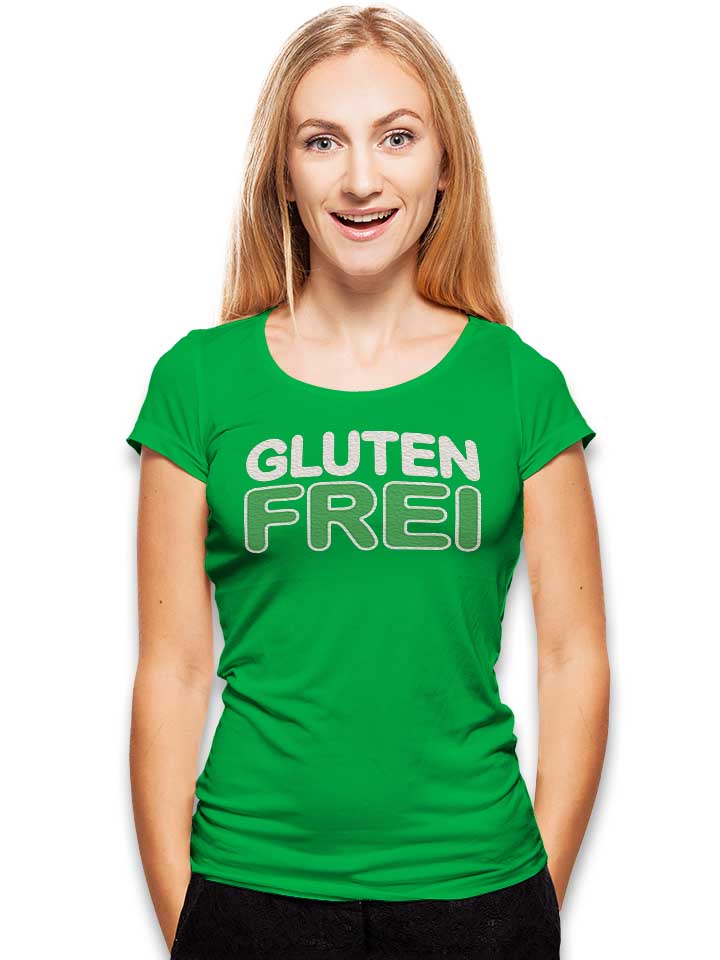 glutenfrei-damen-t-shirt gruen 2