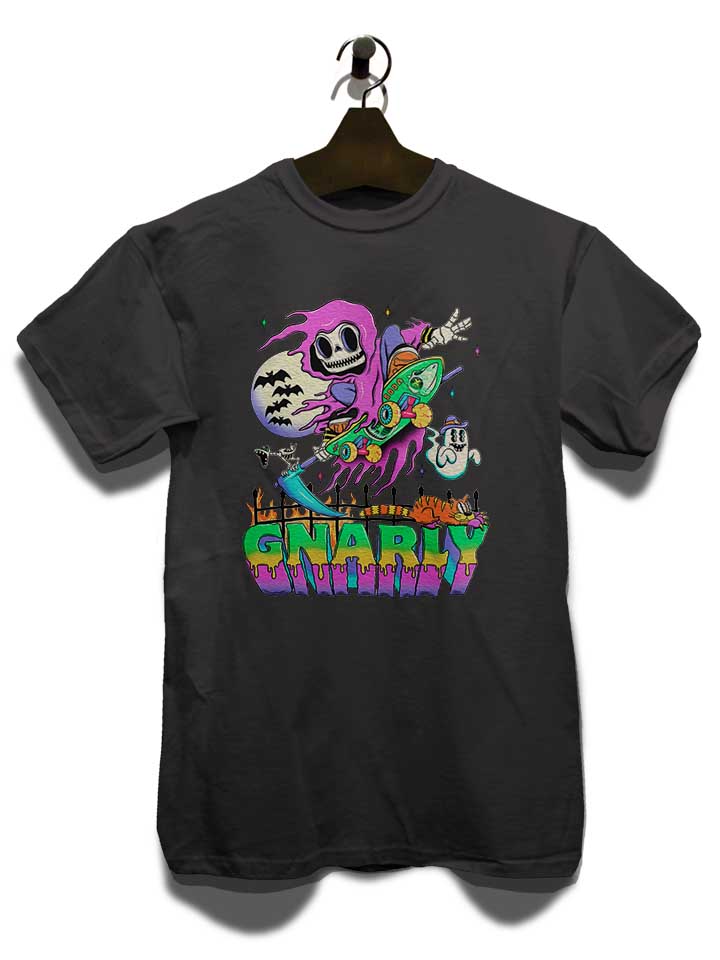 gnarly-skater-t-shirt dunkelgrau 3