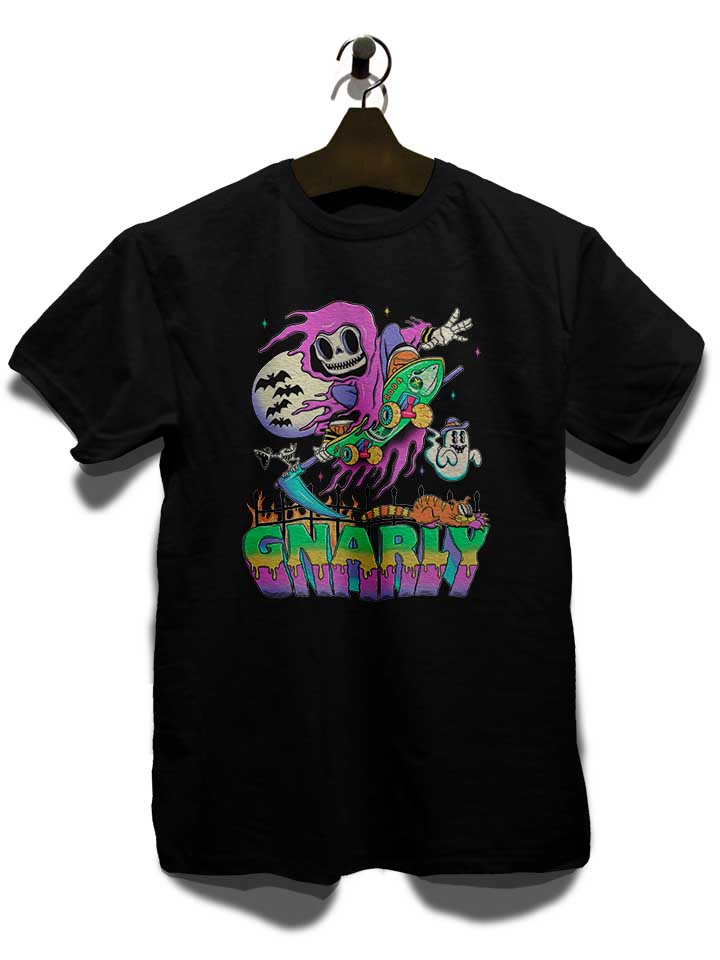 gnarly-skater-t-shirt schwarz 3