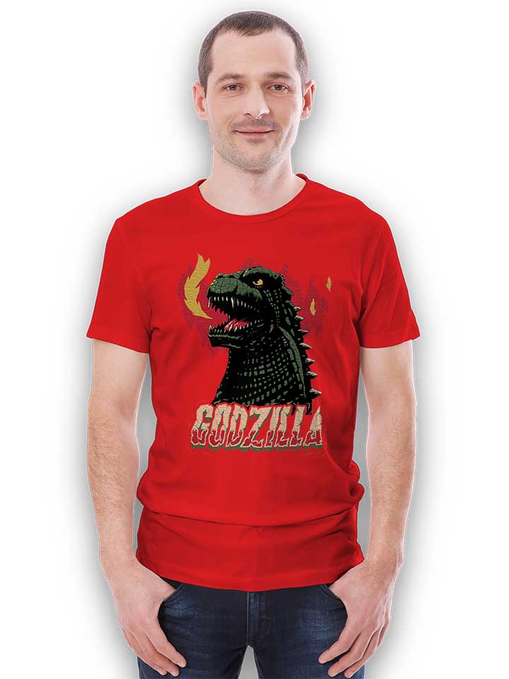 godzilla-t-shirt rot 2