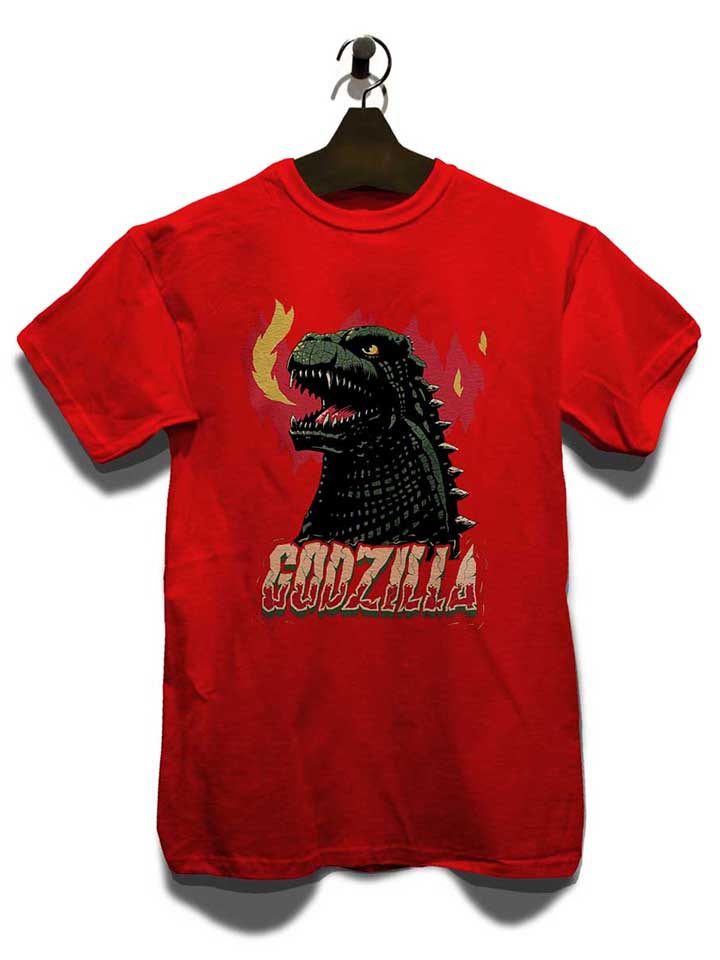 godzilla-t-shirt rot 3