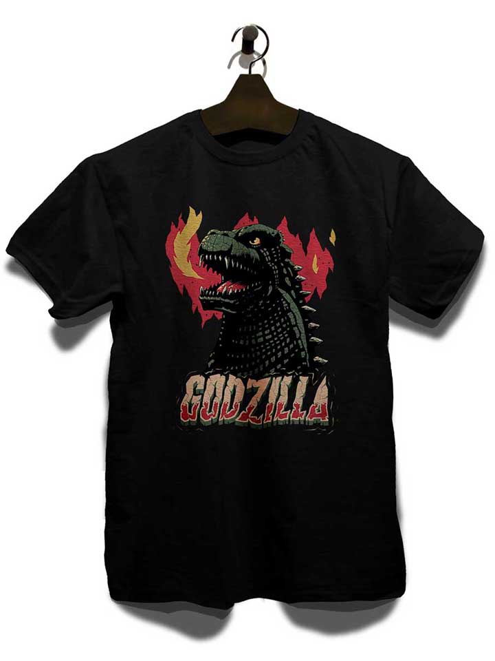 godzilla-t-shirt schwarz 3