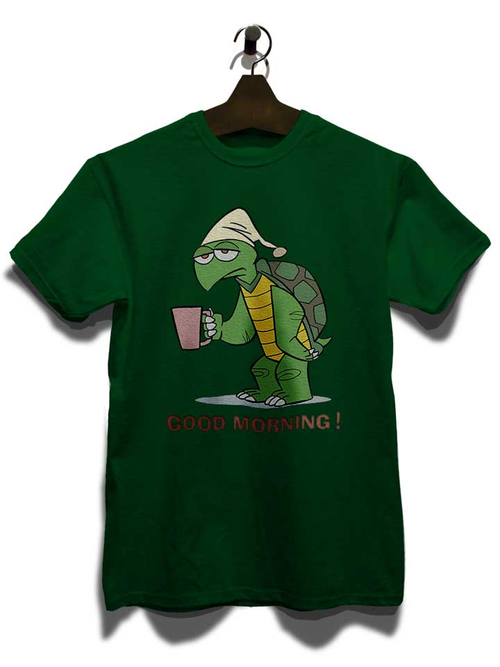 good-morning-turtle-t-shirt dunkelgruen 3