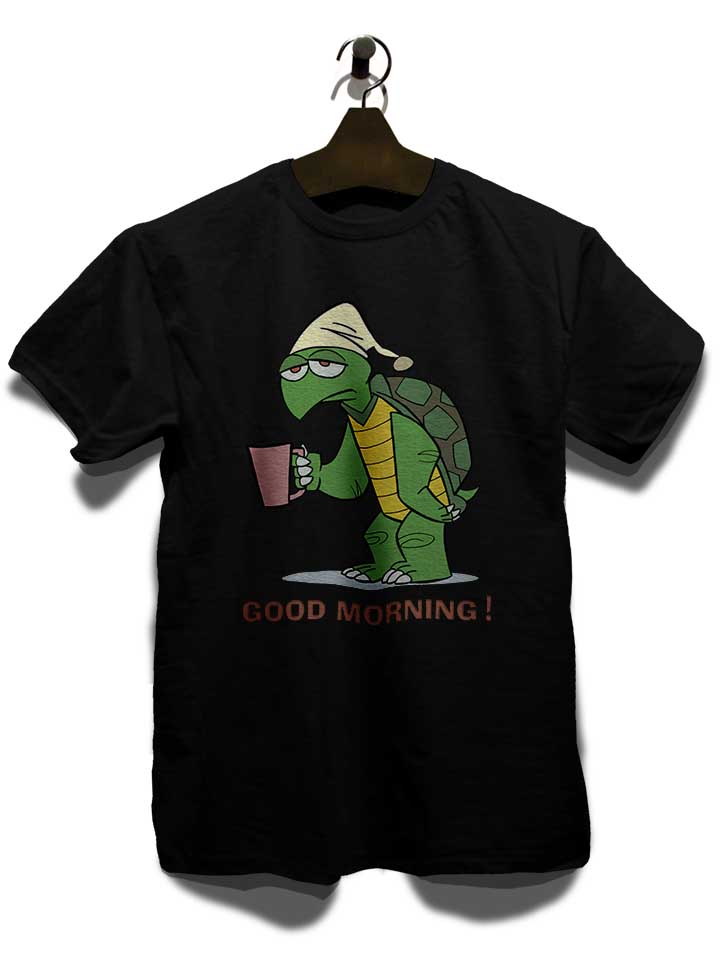 good-morning-turtle-t-shirt schwarz 3